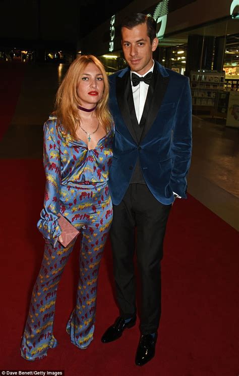 Mark Ronson, Josephine de La Baume and Jack Guinness 